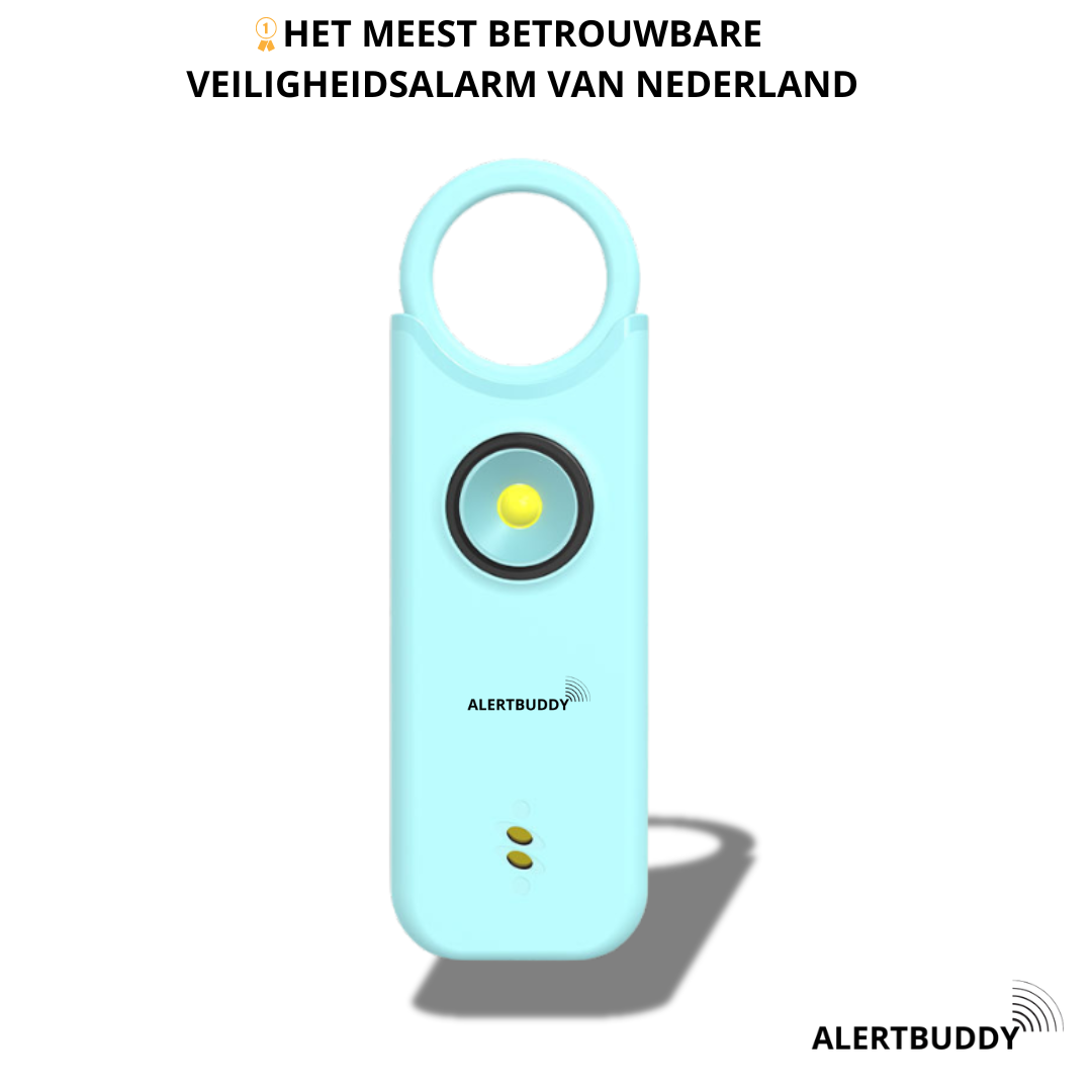 AlertBuddy Persoonlijk Veiligheidsalarm – Compact, krachtig en altijd binnen handbereik